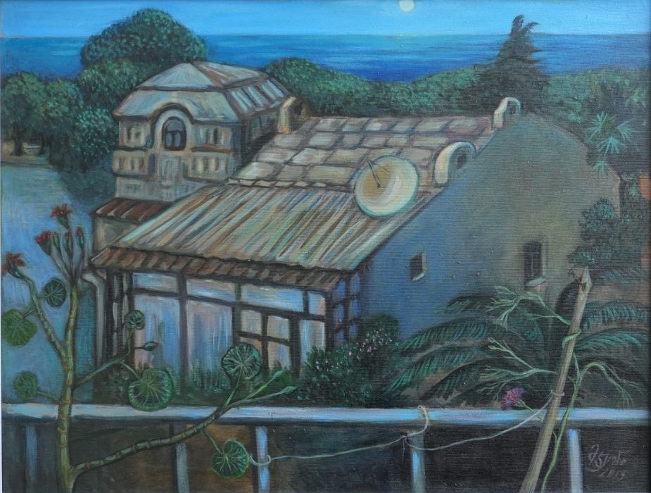 Window View at Night